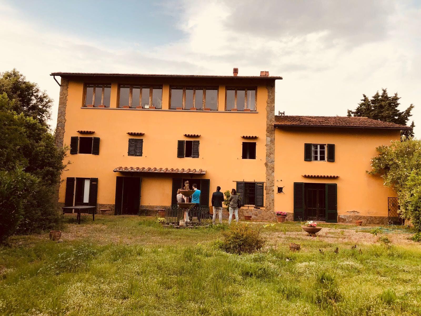 La villa com'era nel 2019
